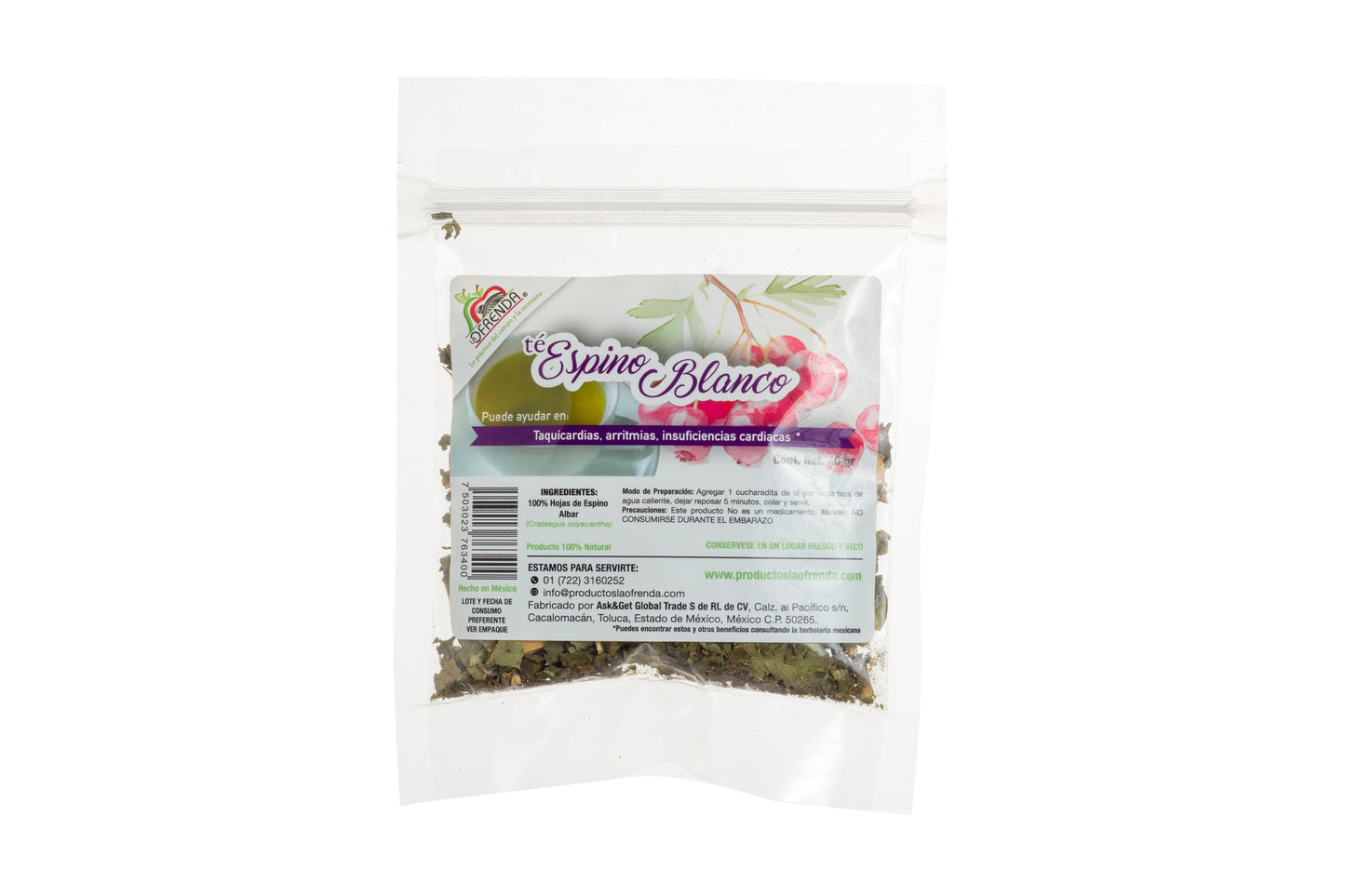 TÉ DE ESPINO BLANCO