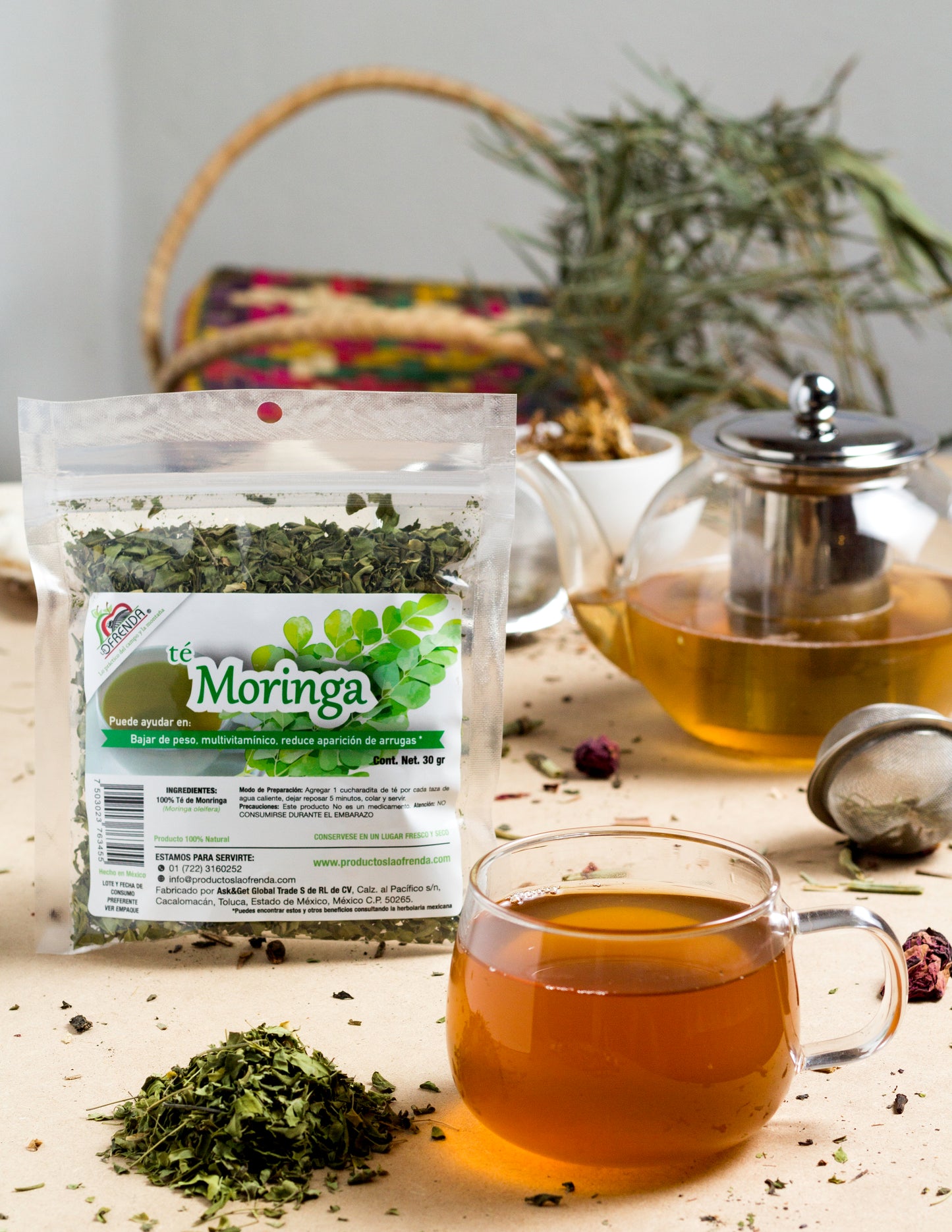TÉ DE MORINGA