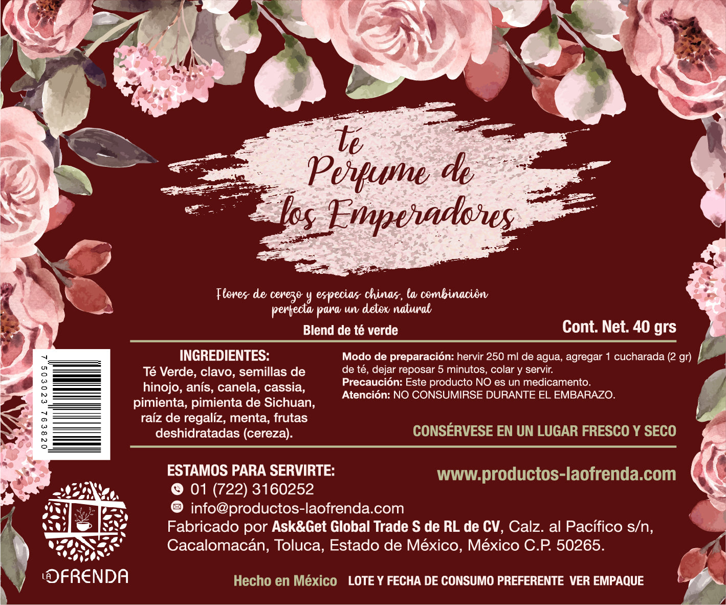 Té Perfume de Los Emperadores