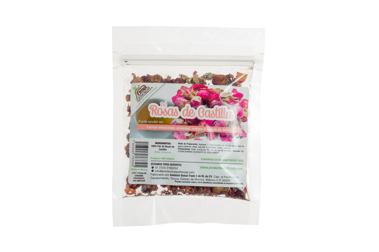 TÉ DE ROSAS DE CASTILLA