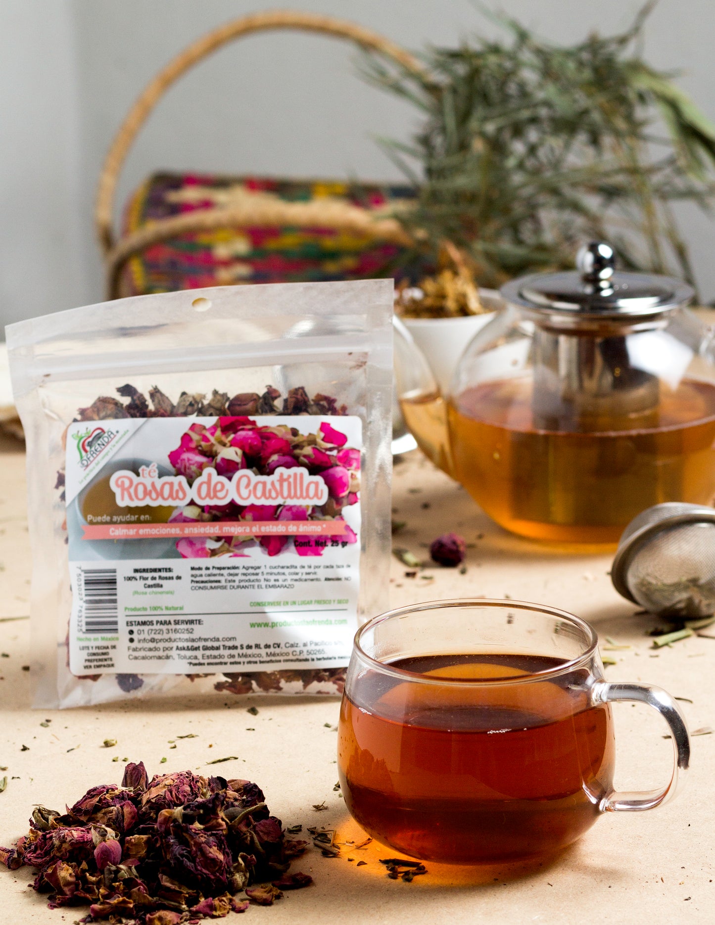 TÉ DE ROSAS DE CASTILLA