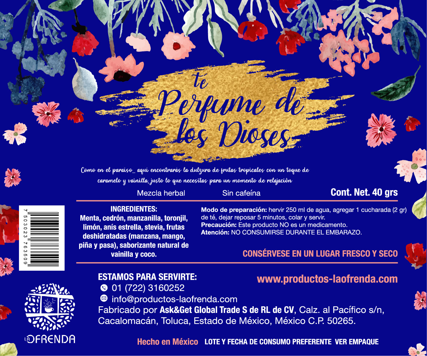 Té Perfume de Los Dioses